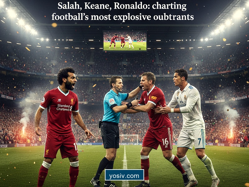 Salah, Keane, Ronaldo: charting football’s most explosive outbursts