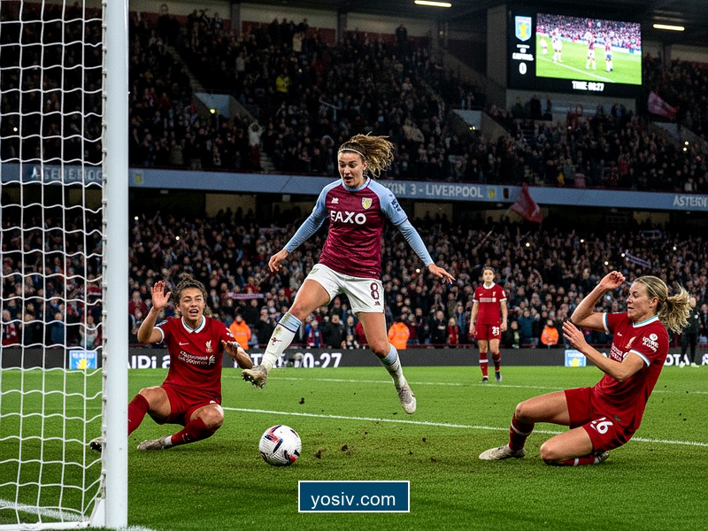 Daly scores in 27 seconds as Villa put three past Liverpool