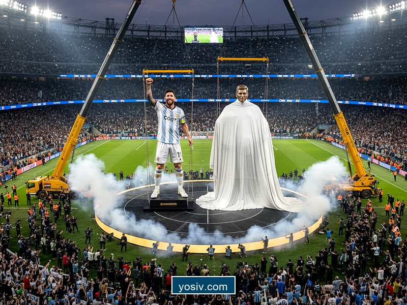Messi to unveil 70ft statue of himself on 'GOAT' tour