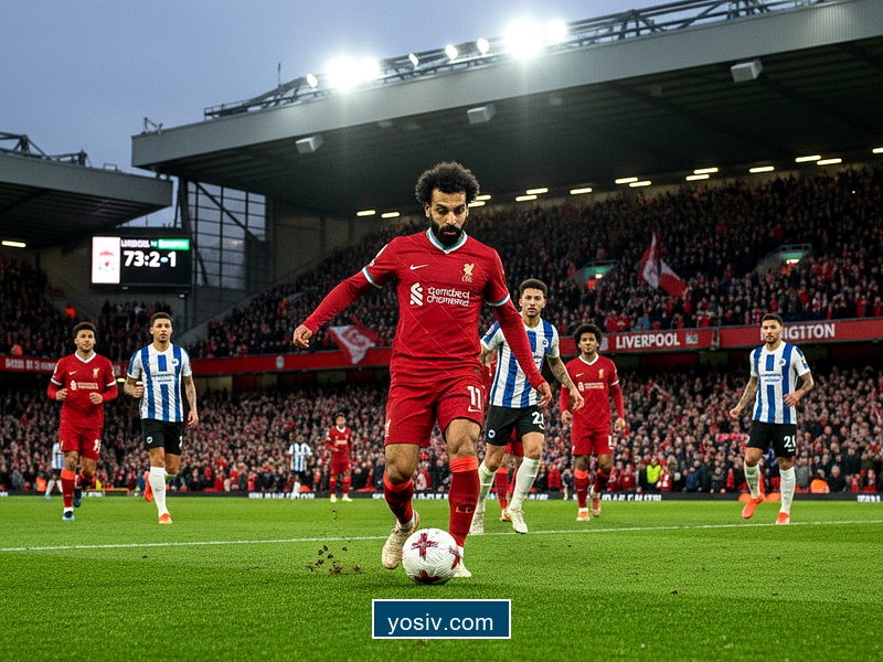 Salah in Liverpool squad for Brighton match
