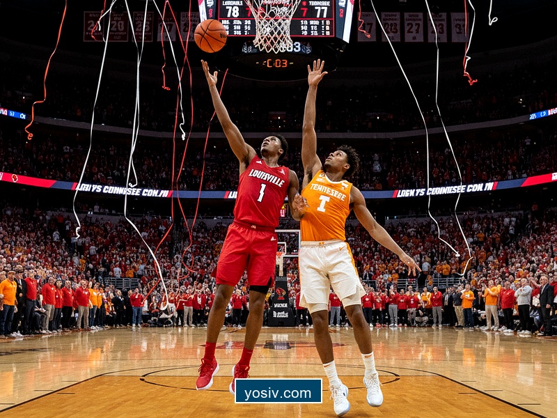 Louisville Cardinals vs. Tennessee Volunteers Live Score and Stats