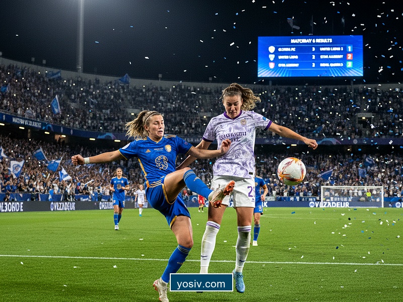 UEFA Women's Champions League Matchday 6 results