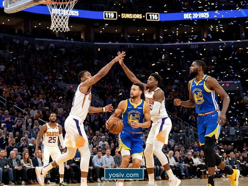 Chaos in Phoenix: Warriors Survive Wild Suns Duel